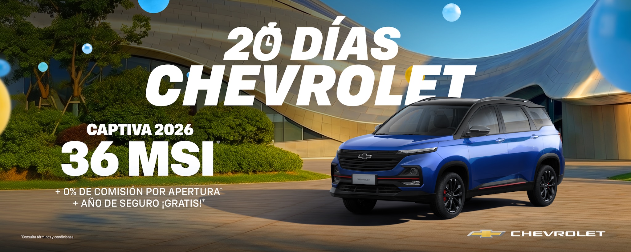 Sigue creciendo con la familia más grande de SUVs en México conoce la nueva Chevrolet Captiva ICE