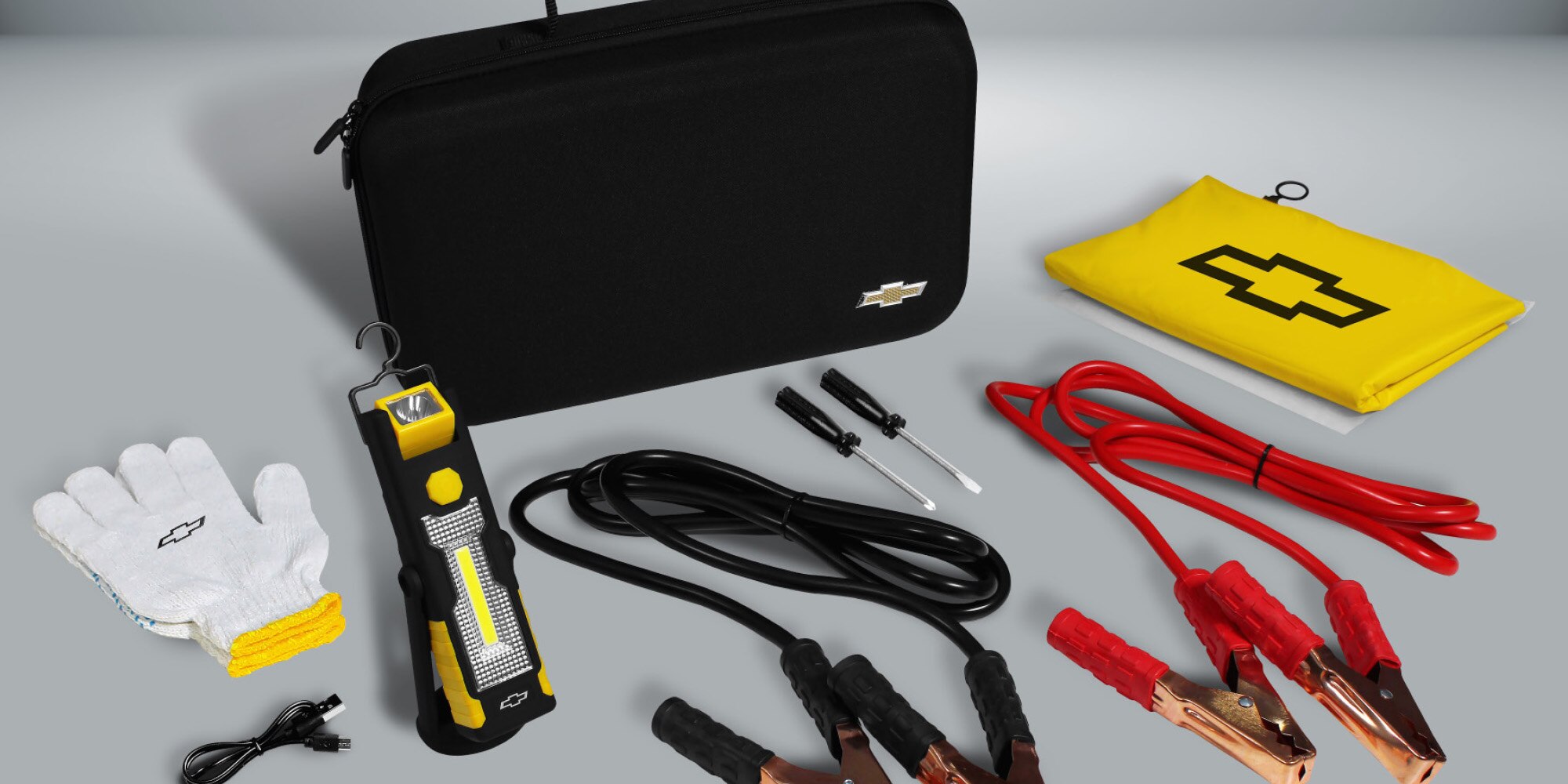 Kit de emergencia básico para vehículo Chevrolet